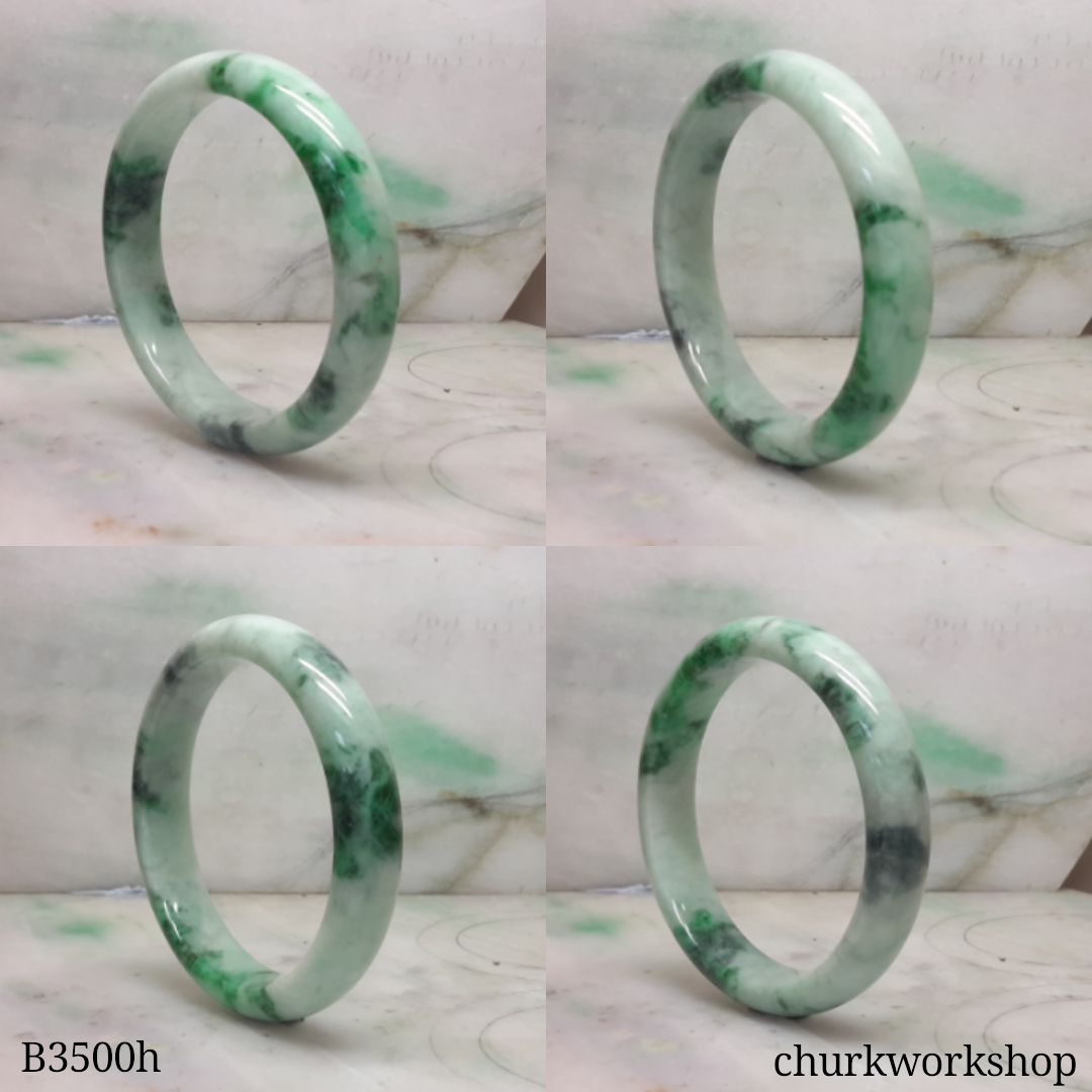 Green jade bangle