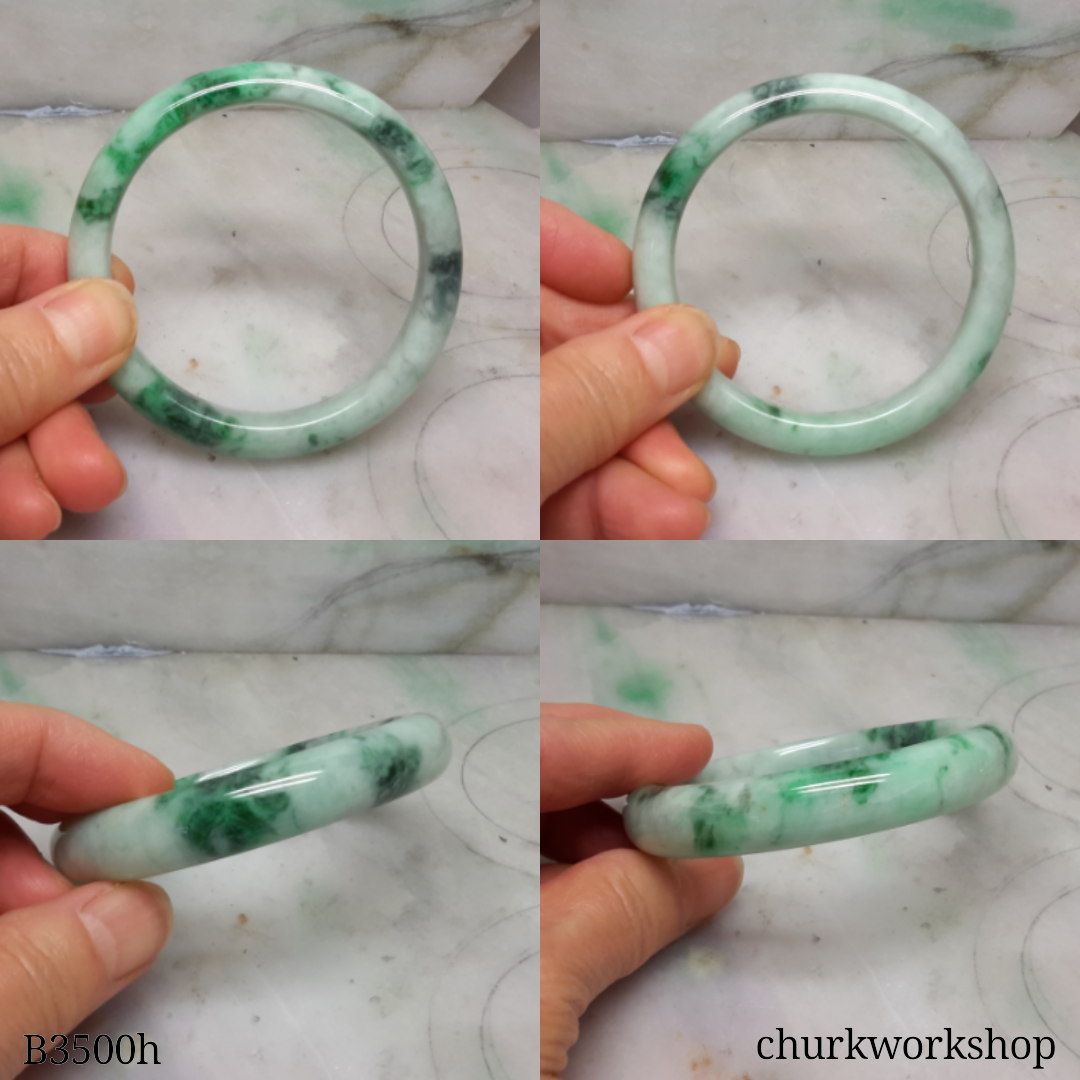 Green jade bangle