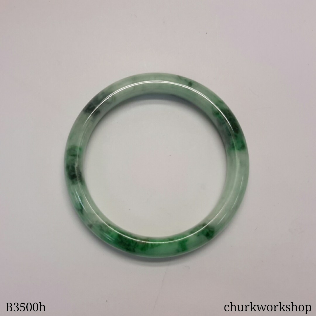 Green jade bangle