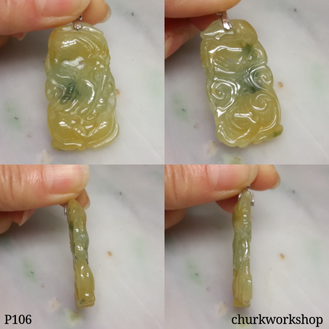 Yellow jade Dragon