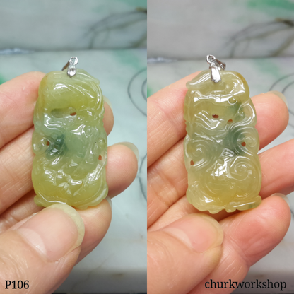 Yellow jade Dragon