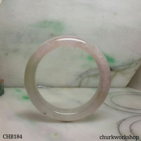 Lavender jade bangle