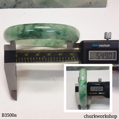 Jade bangle, green jade bangle