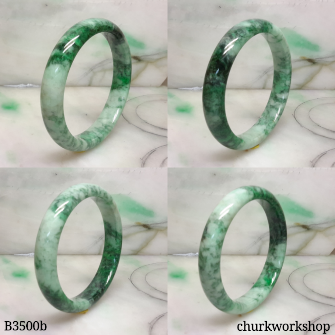 Green jade bangle