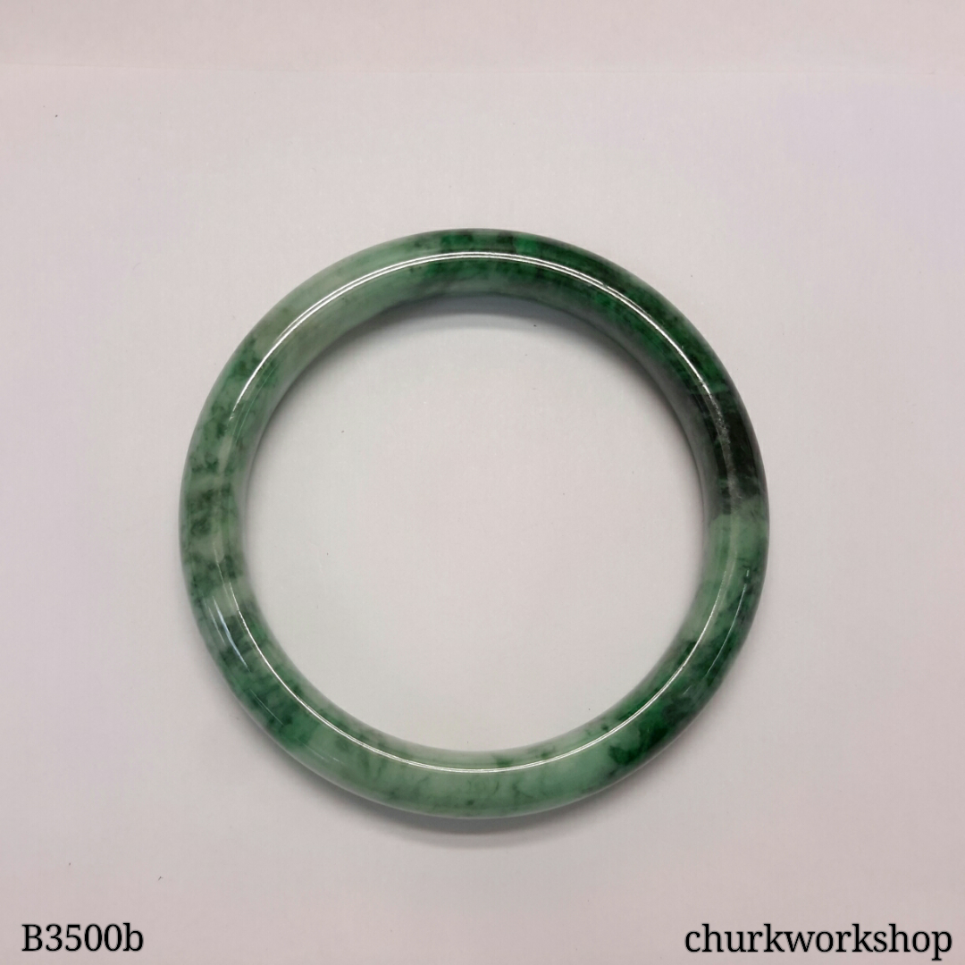 Green jade bangle