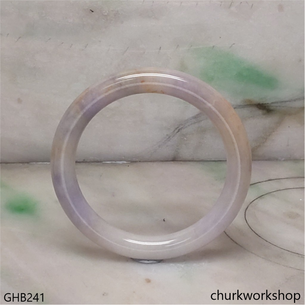 Small lavender jade bangle