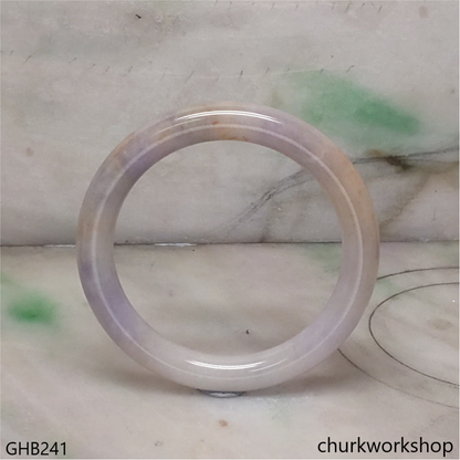 Small lavender jade bangle