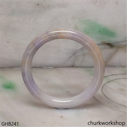 Small lavender jade bangle
