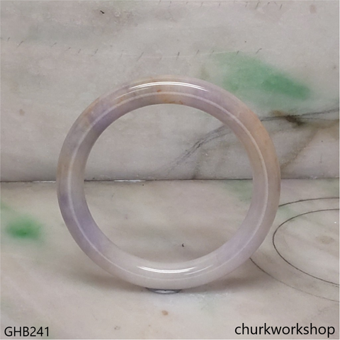 Small lavender jade bangle