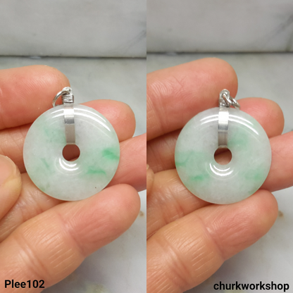 Jade Donut pendant