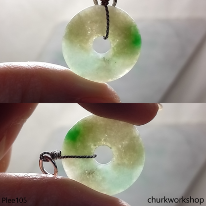 Jade Donut pendant