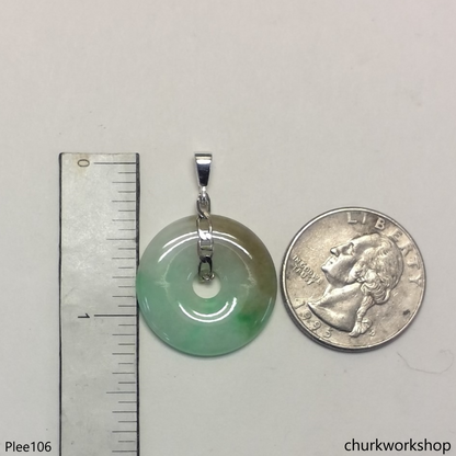 Jade Donut pendant