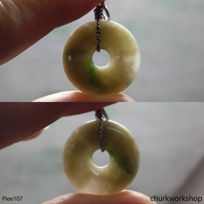 Jade Donut pendant