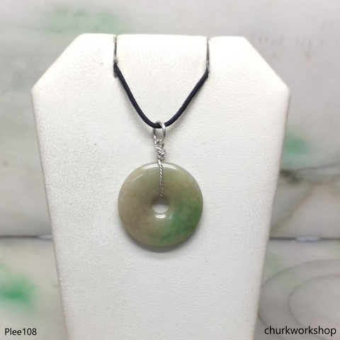 Jade Donut pendant
