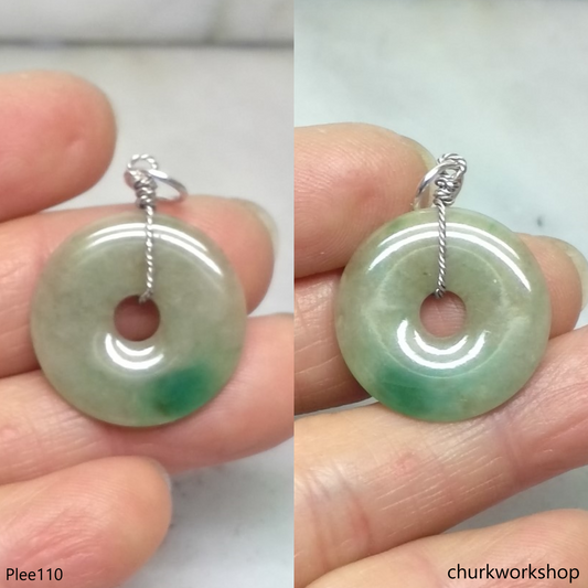 Jade Donut pendant