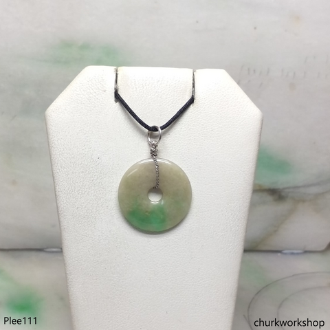Jade Donut pendant