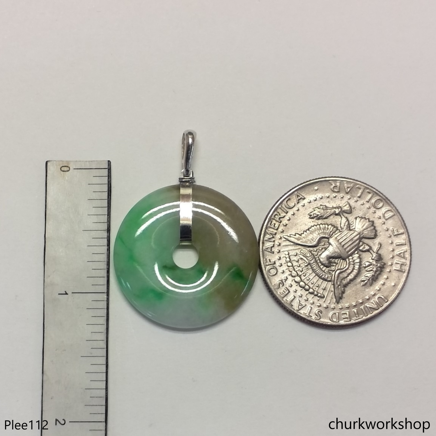 Jade Donut pendant
