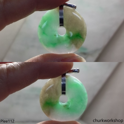 Jade Donut pendant