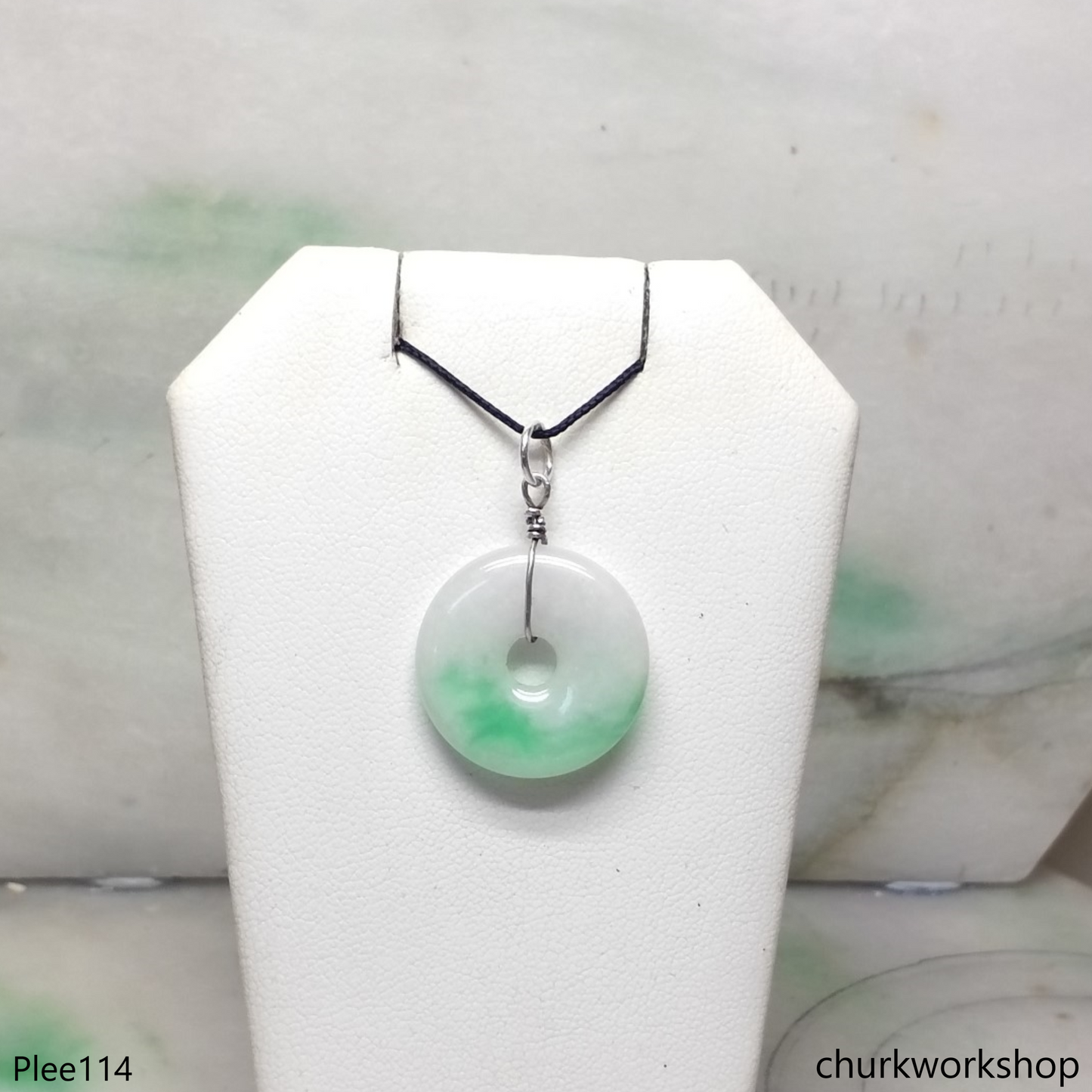 Jade Donut pendant