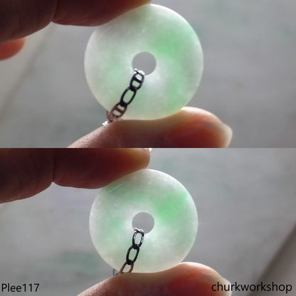 Jade Donut pendant
