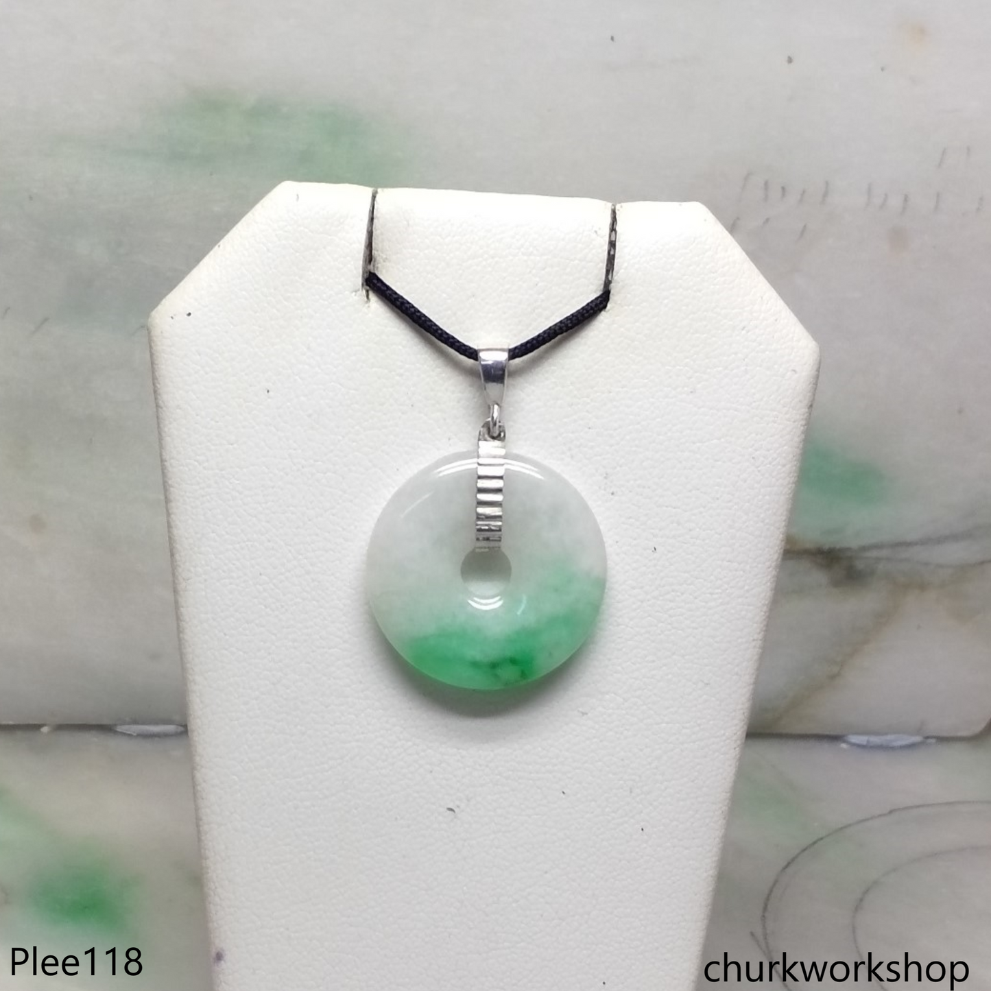 Jade Donut pendant