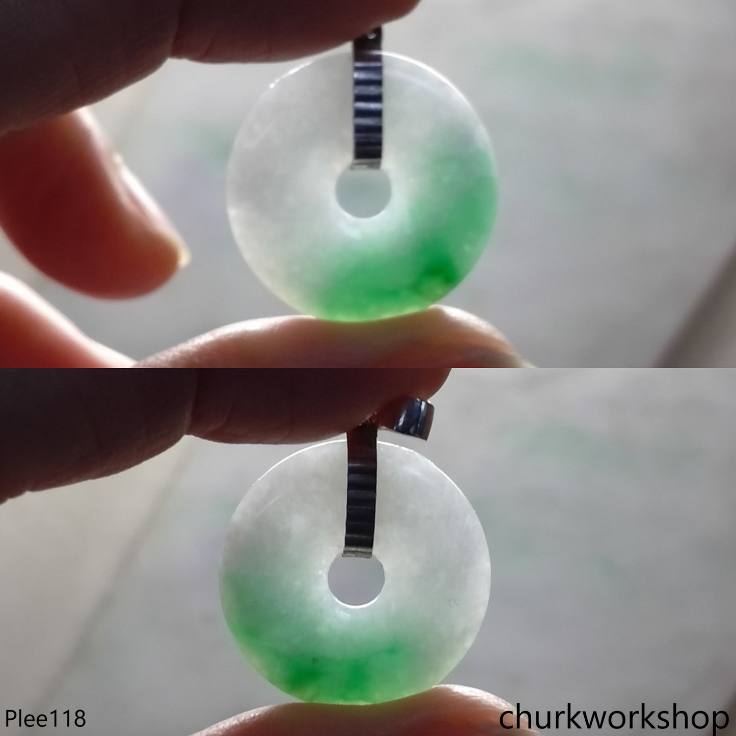 Jade Donut pendant