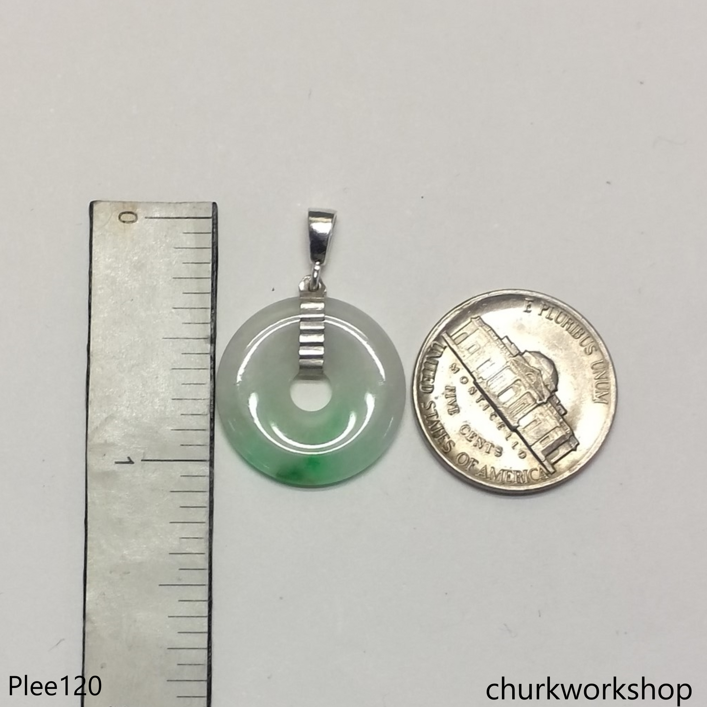 Jade Donut pendant
