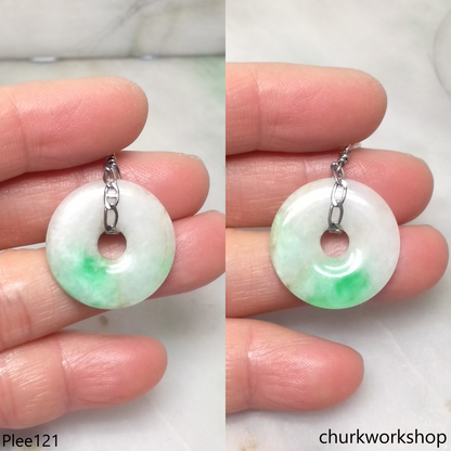 Jade Donut pendant