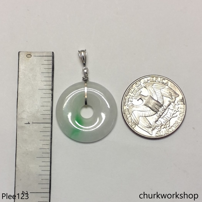 Jade Donut pendant