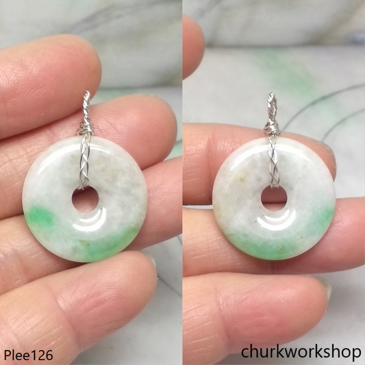Jade Donut pendant