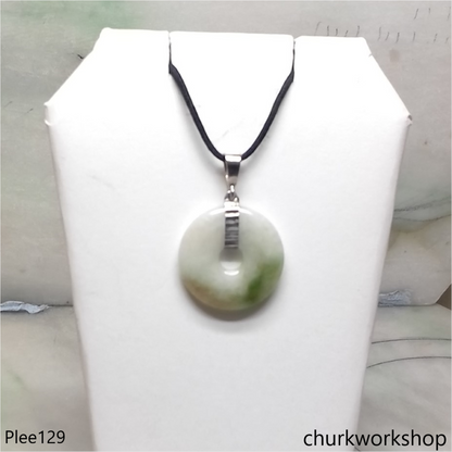 Jade Donut pendant