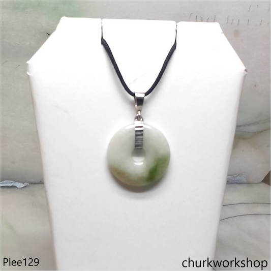 Jade Donut pendant