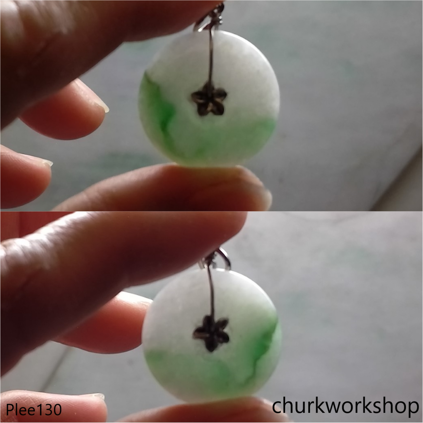 Jade Donut pendant