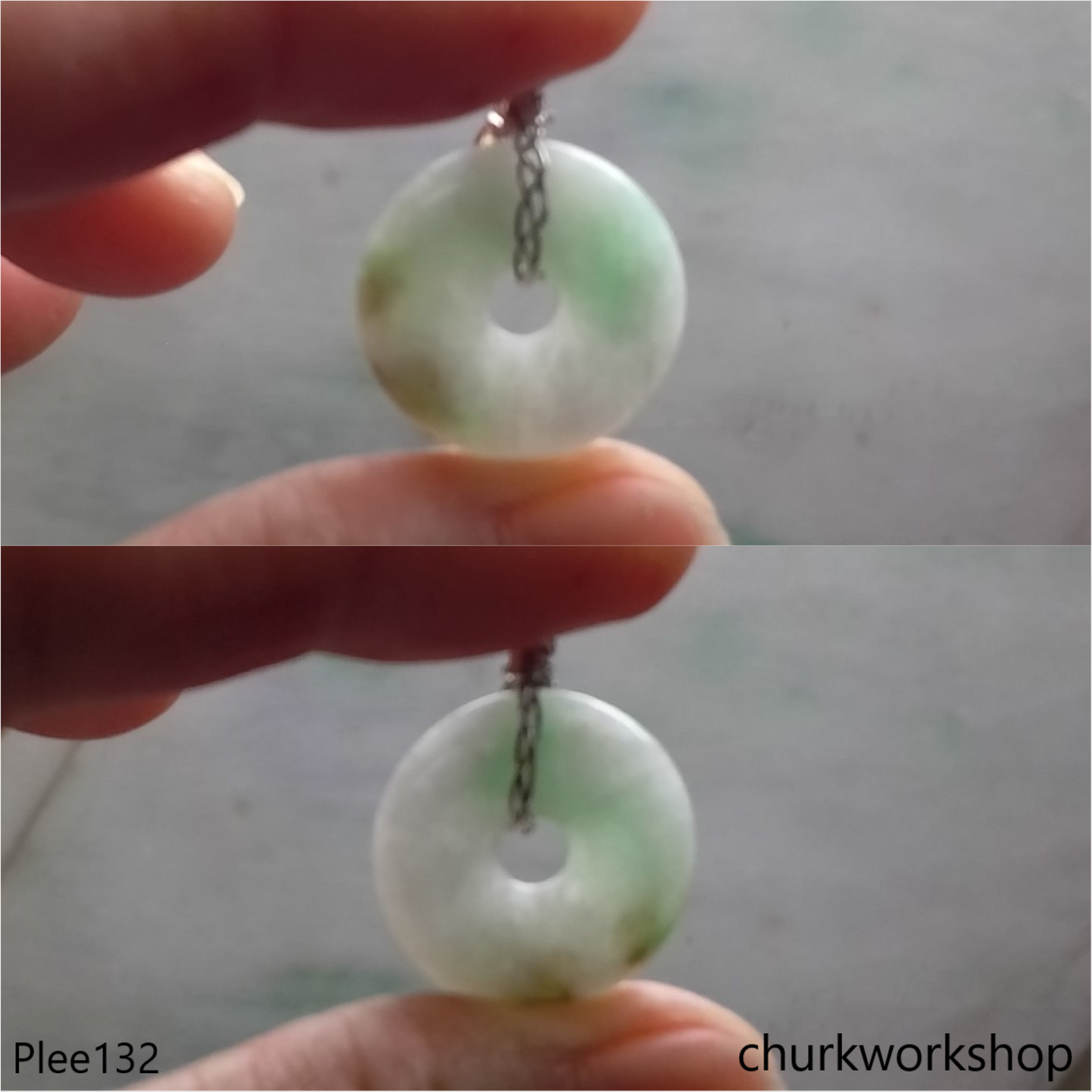 Jade Donut pendant