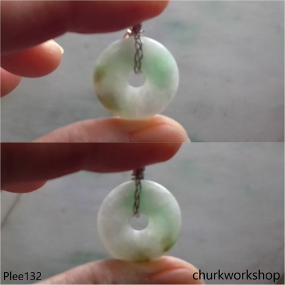 Jade Donut pendant
