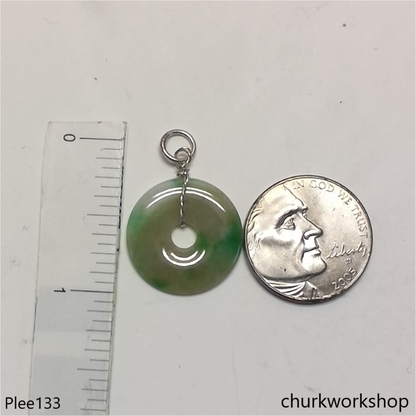 Jade Donut pendant