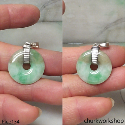 Jade Donut pendant