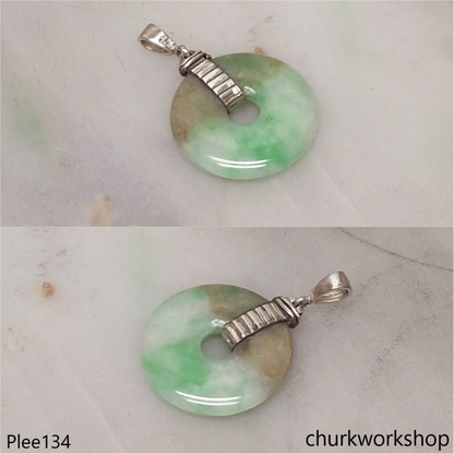 Jade Donut pendant