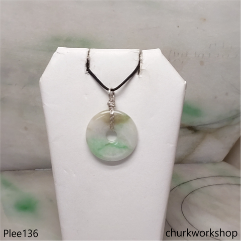 Jade Donut pendant