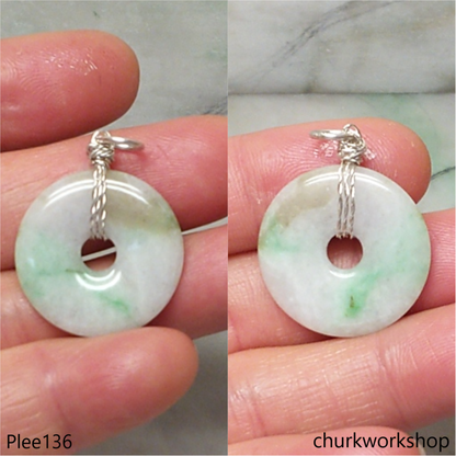 Jade Donut pendant