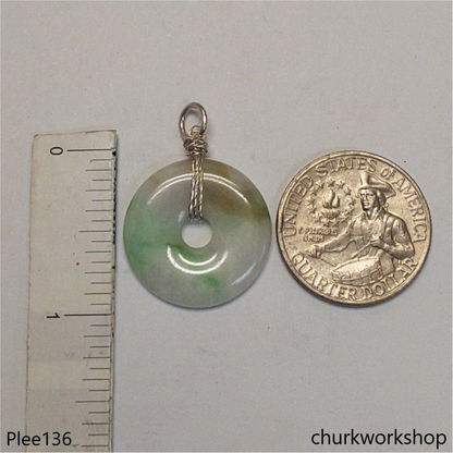 Jade Donut pendant