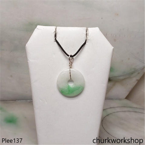 Jade Donut pendant
