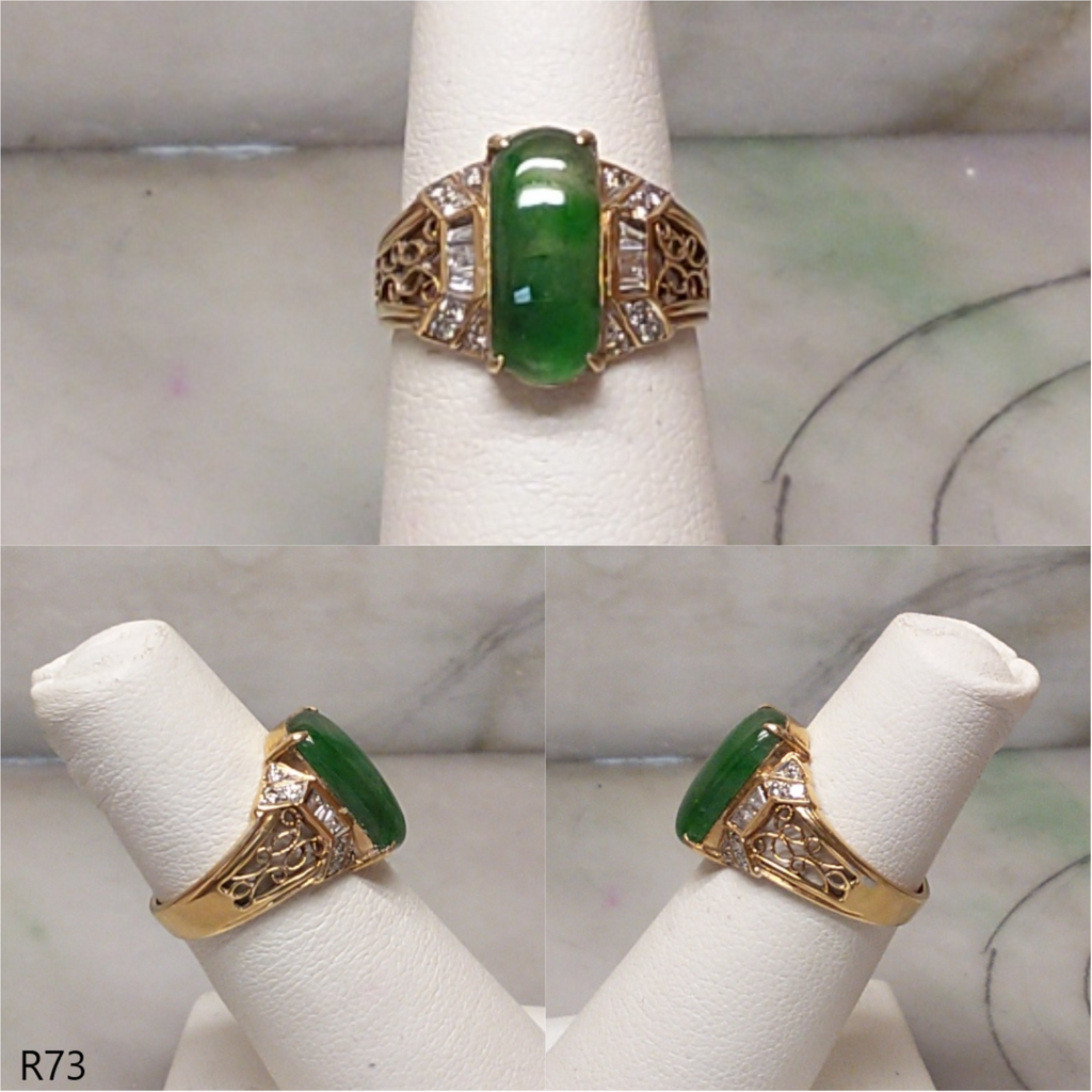 Ruby (Myanmar) Gold Ring (Design R1-Dazzle) | GemPundit