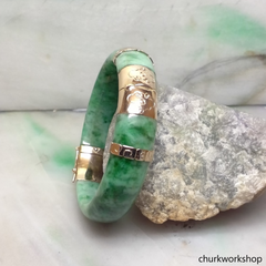 Add gold and design for bangle