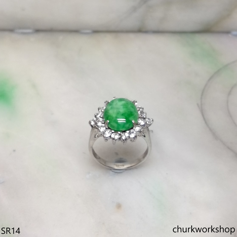 Reserved for Lai-oy    Jade oval ring