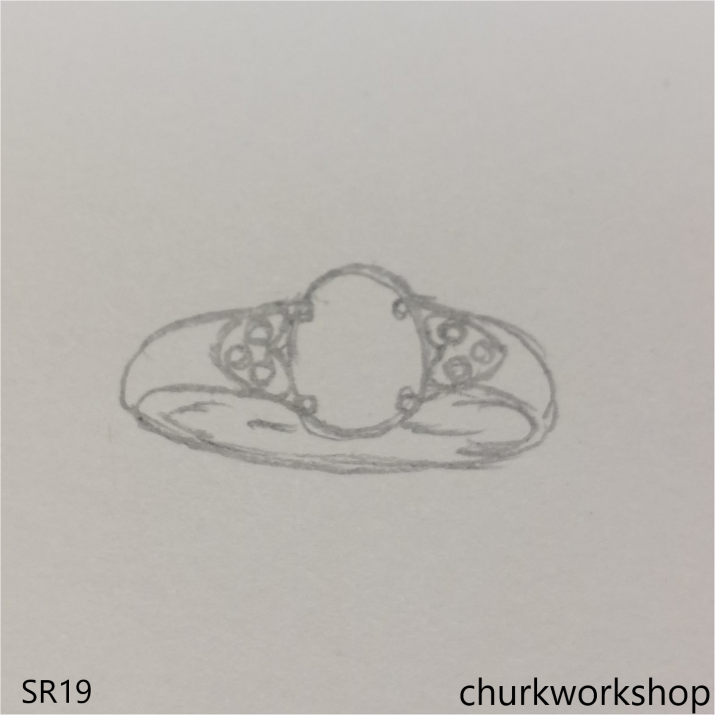 Lavender jade ring
