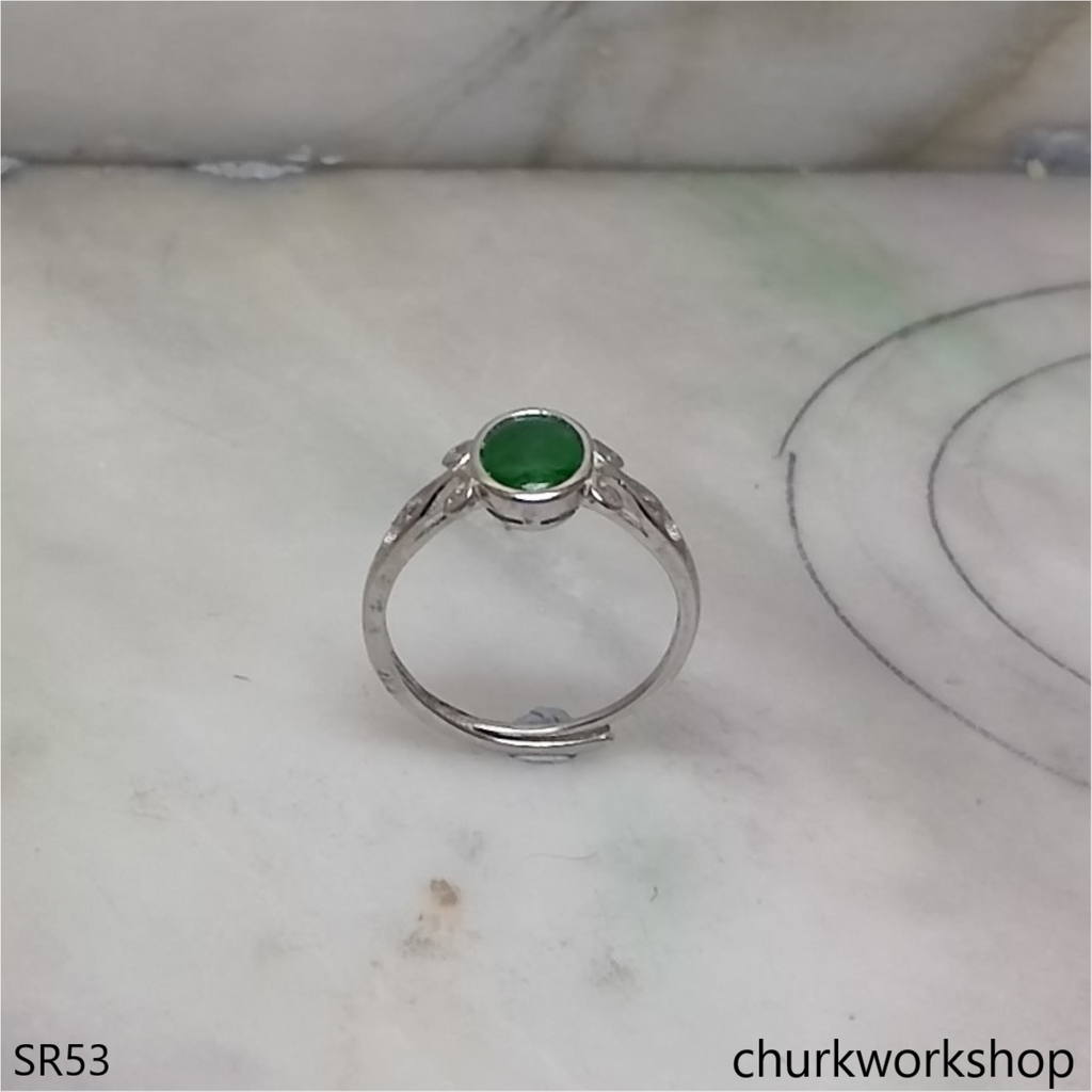 Buy Sea Green Beauty Stone Ring - Joyalukkas