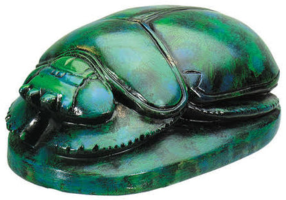 Custom cut lavender jade scarab